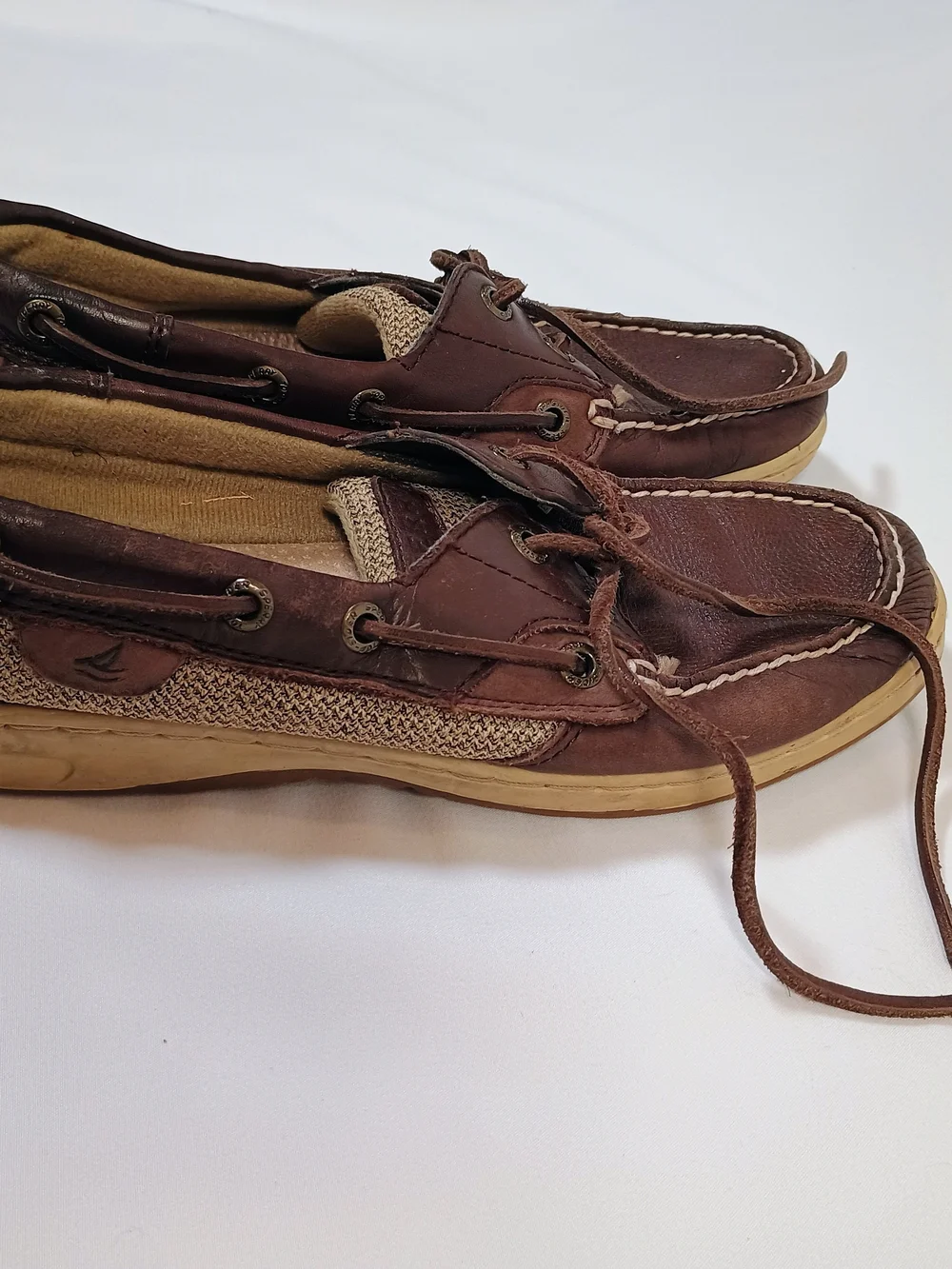 Sperry brown leather